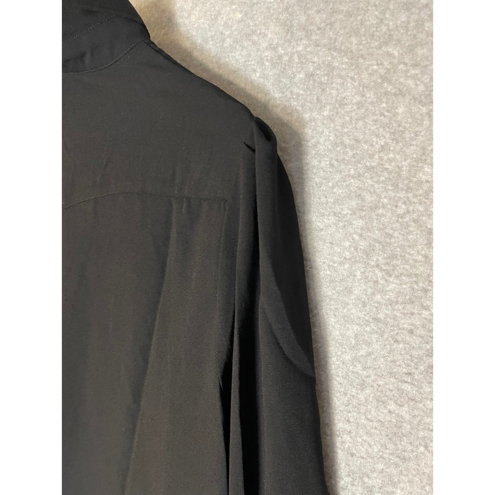 GLAMOROUS Shirt Dress Balloon‎ Sleeve Button Large Short Chic French Cuff - Picture 11 of 12